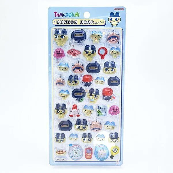 たまごっちの「ボンボンドロップシール」が抽選販売！まめっちとくち