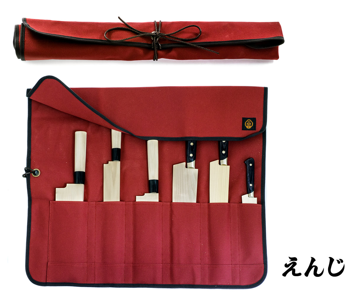 堺一文字光秀 包丁ケース 布巻き