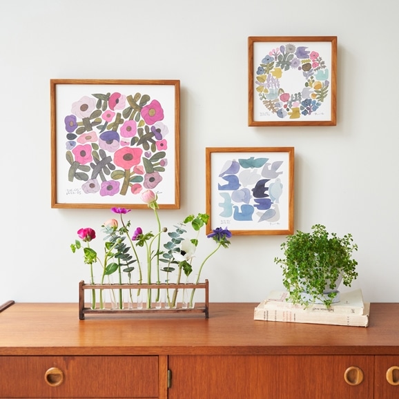 在庫限り】【定番品】BIRDS' WORDS グラフィック ブルーバード 30