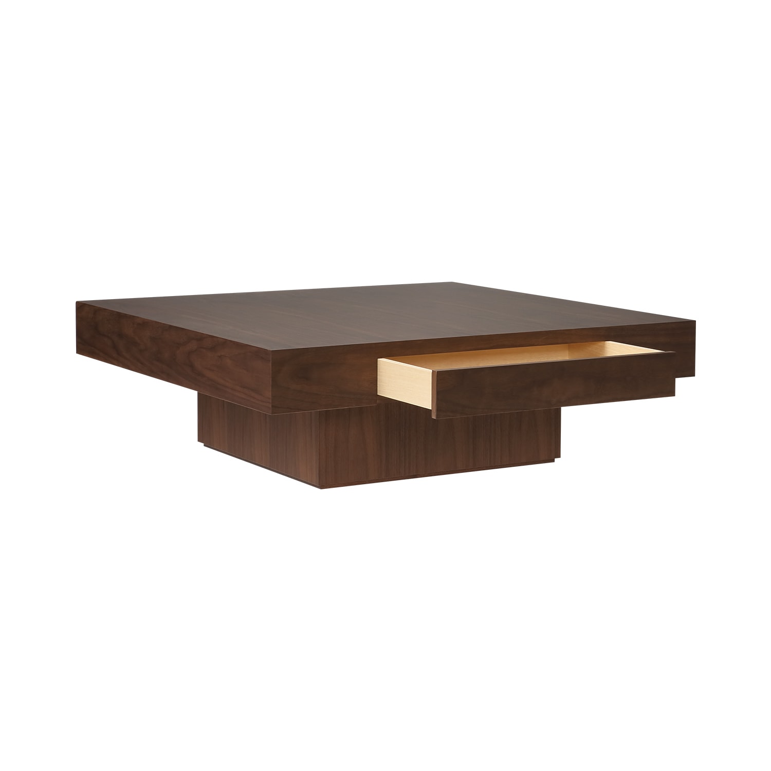 De-foe SQUARE LOW TABLE Walnut｜ローテーブル｜IDEE SHOP Online