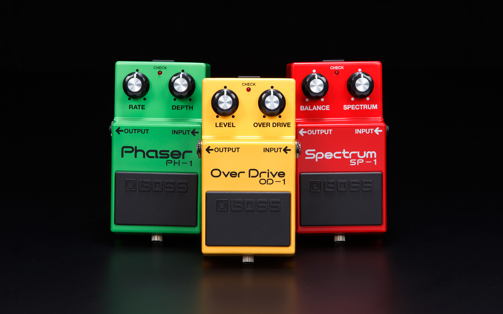 BOSSコンパクト・エフェクター発売40周年記念 OD-1をはじめとする