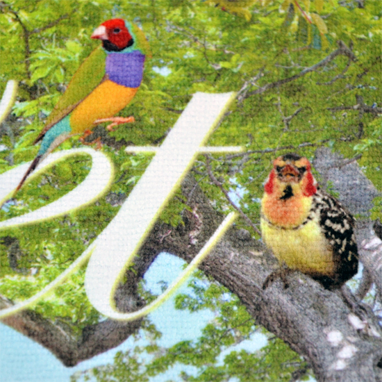 FT-009】 全面フルカラープリント ハンカチタオル(綿+マイクロ