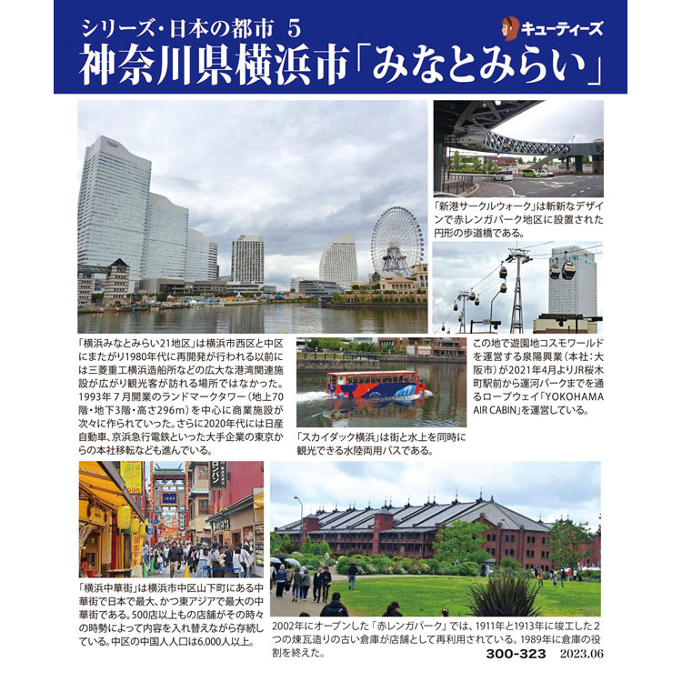 CUT-300-323 風景 神奈川県横浜市「みなとみらい」 300ピース