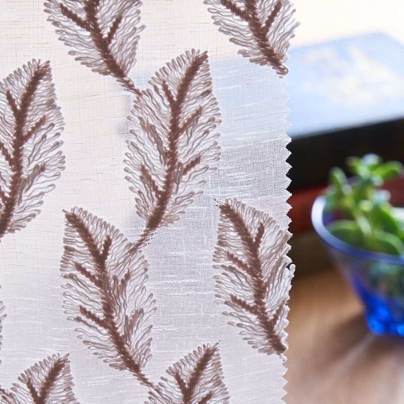 クイール カフェカーテン JD-92729 ピンクベージュ ｜ジャストカーテン