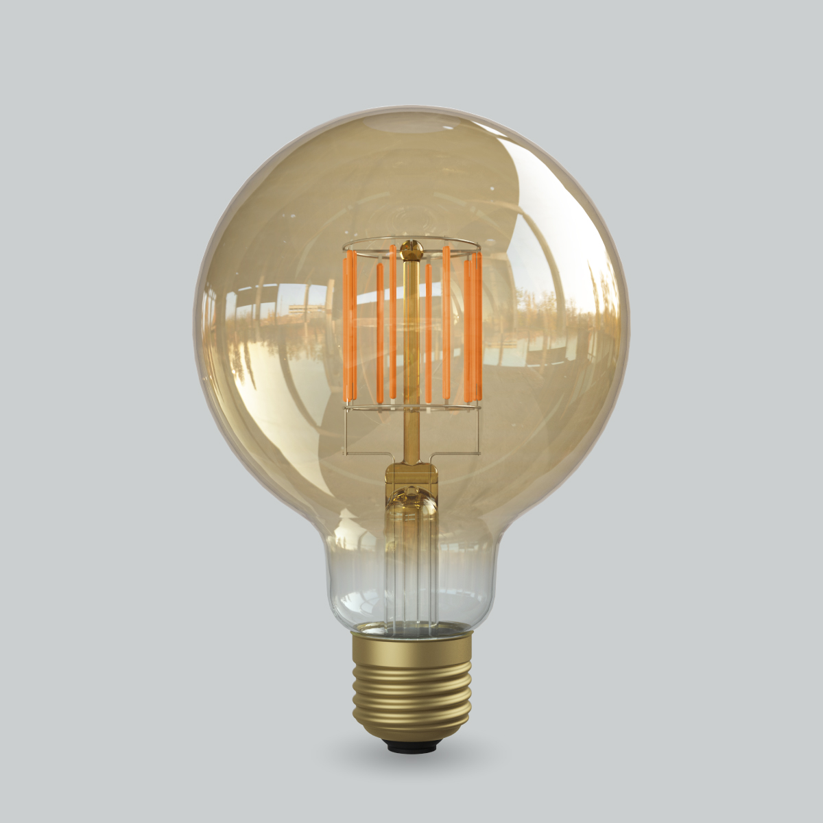 フィラメントLED電球「Siphon」 Ball95 LDF108D ボール95 Only One