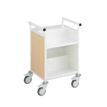 LW13CC-ZA75 オカムラ ブックトラック パッセント 本体小型2段 ネオ