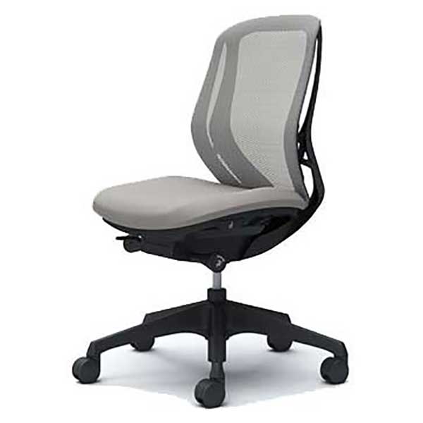 C631XR-FMR3 オカムラ シルフィー ローバック 背メッシュ ライトグレー