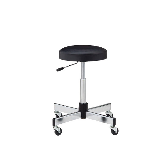 TL-5L-Z ノーリツイス 作業用チェア レザー張り 座面315Φ ブラック