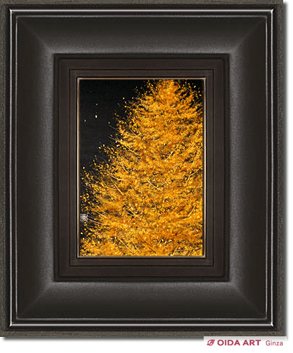 千住博 銀杏図 | 絵画など美術品の販売と買取 | 東京・銀座 おいだ美術