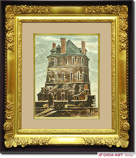 岡鹿之助 砦 | 絵画など美術品の販売と買取 | 東京・銀座 おいだ美術