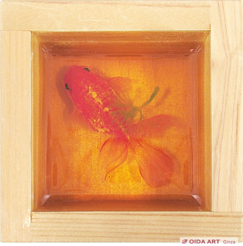 深堀隆介 金魚酒（らんちゅう・赤） | 絵画など美術品の販売と買取