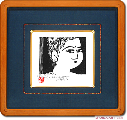 棟方志功 鍵板画柵 大首の柵 | 絵画など美術品の販売と買取 | 東京