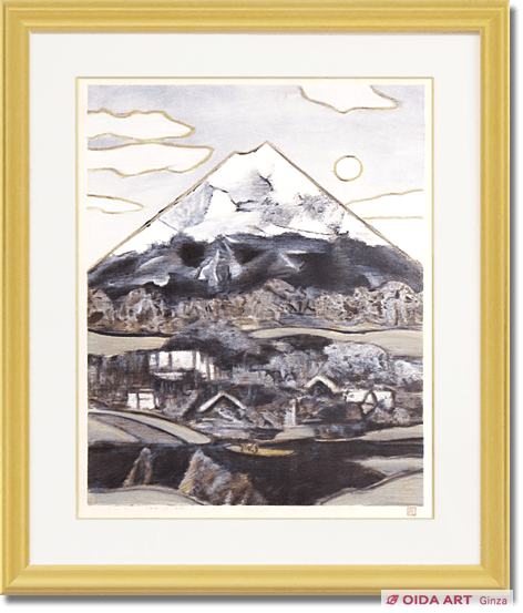 田崎広助 富士山 | 絵画など美術品の販売と買取 | 東京・銀座 おいだ美術