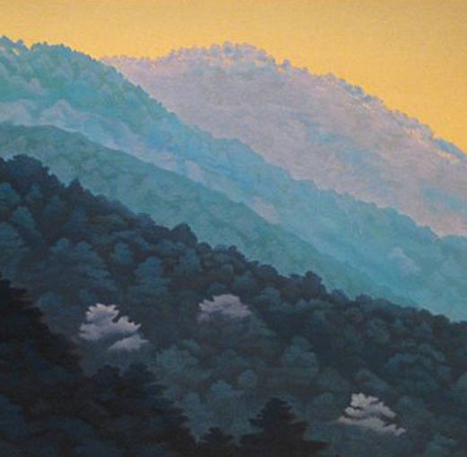 東山魁夷 曙 | 絵画など美術品の販売と買取 | 東京・銀座 おいだ美術