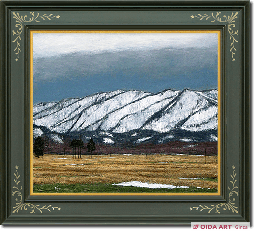 相原求一朗 山麓早春 | 絵画など美術品の販売と買取 | 東京・銀座 おい