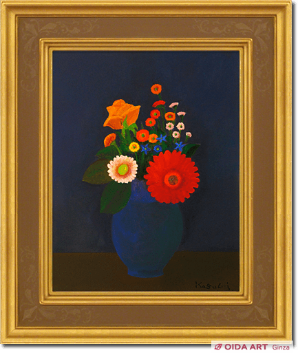 小杉小二郎 サン・レミの花 | 絵画など美術品の販売と買取 | 東京