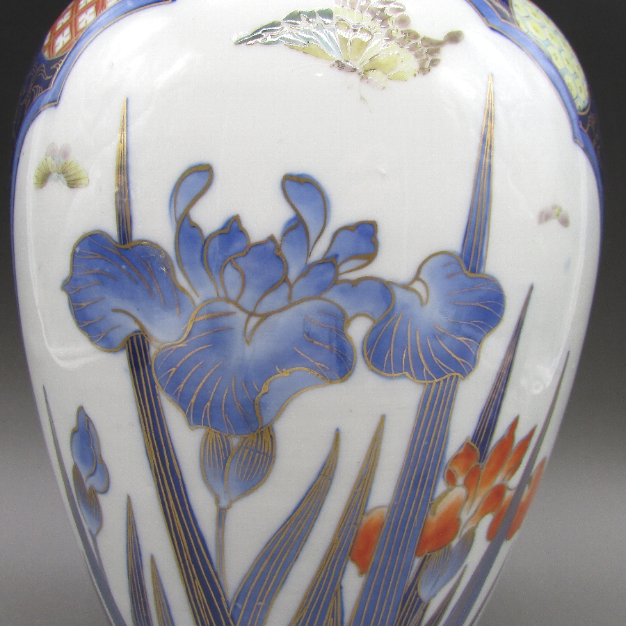 有田焼 深川製磁 花魚文花瓶一対 - 敬誠アート [ 公式 ]