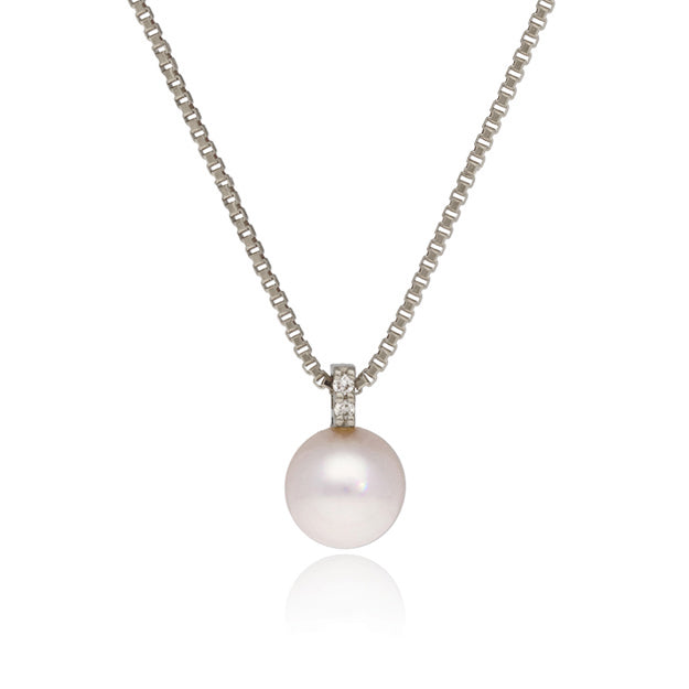 K18/Pt「アコヤパール イベリス」ネックレス｜【オレフィーチェ】Orefice