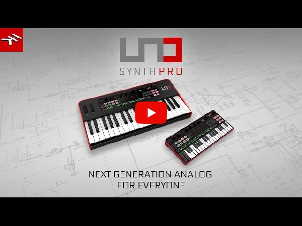 IK MultimediaのアナログシンセサイザーUNO Synth Pro Desktopをご紹介