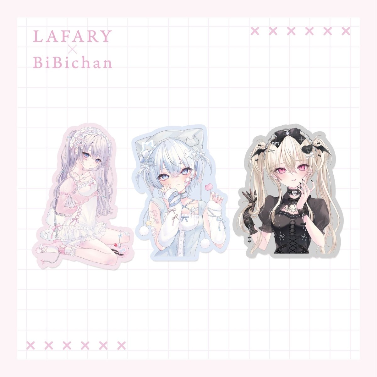 LAFARY×ビビちゃん第3弾》ステッカー- LAFARY ONLINE