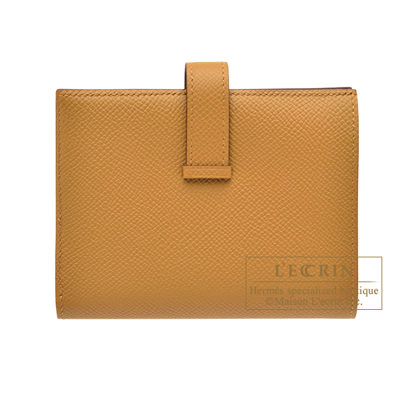 エルメス ベアンコンパクト セサミ ヴォーエプソン シルバー金具