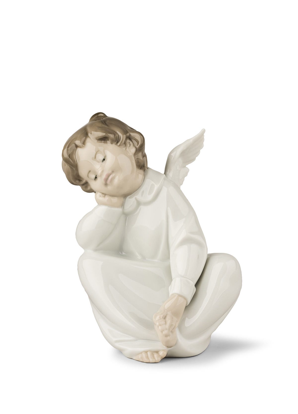 ★美品★Lladro リヤドロ　Angel Care 天使のお手入れ LLADRO（リヤドロ） 天使の息 花びら 置物 01009223 LLADRO ギフト