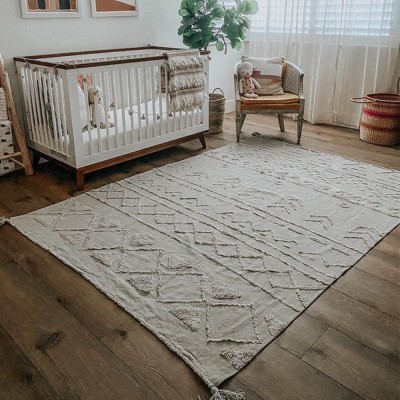 Washable rug Tribu olive M | Lorena Canals