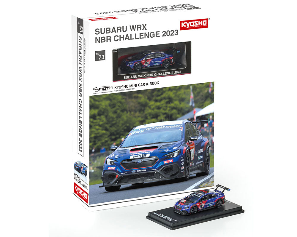 PREORDER* Kyosho 1:64 Minicar Book Edition Subaru WRX NBR2023 with