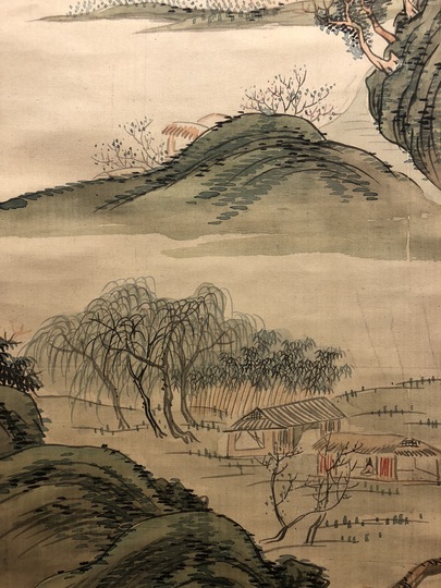 村山半牧 山水図｜古美術・掛け軸の販売・買取・鑑定-松本松栄堂