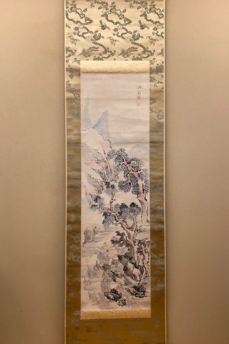 池大雅 山水図｜古美術・掛け軸の販売・買取・鑑定-松本松栄堂