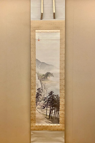 児玉希望 白鶴｜古美術・掛け軸の販売・買取・鑑定-松本松栄堂