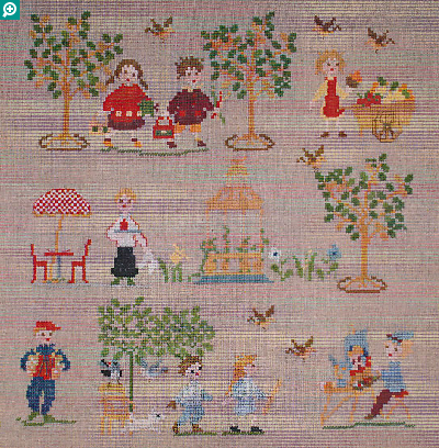 洋雑誌、洋書、輸入手芸のマガジンマート - サモイロフ単品図案(mp)