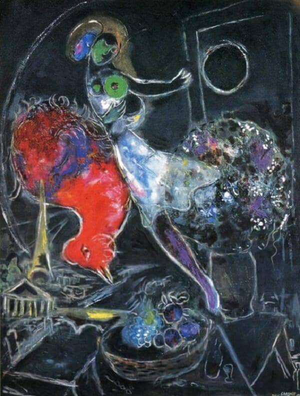 Night, 1953 by Marc Chagall