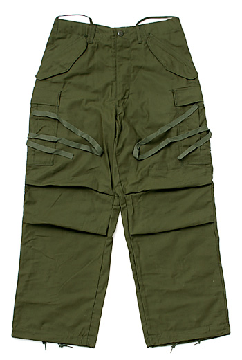 US(米軍) M-65 OD フィールドパンツ/アルミZIP/DSA67年(NAM戦)/サイズ：