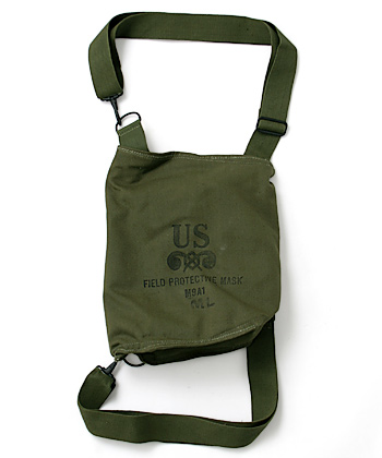 US(米軍) NAM戦 M9A1ガスマスクセット/封入缶開封品/吸気缶ポジション