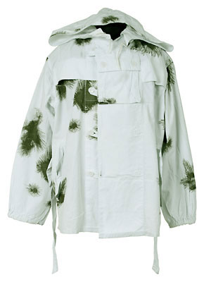 ドイツ BW(連邦軍) 60's スノーカモ野戦服/上衣/実物・良の上