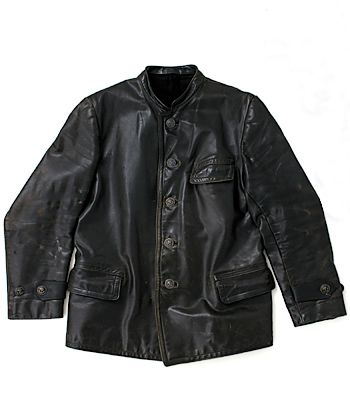 映画用(40～50's実物ベース) WWII ドイツ海軍(KM) U-ボート乗員用黒革