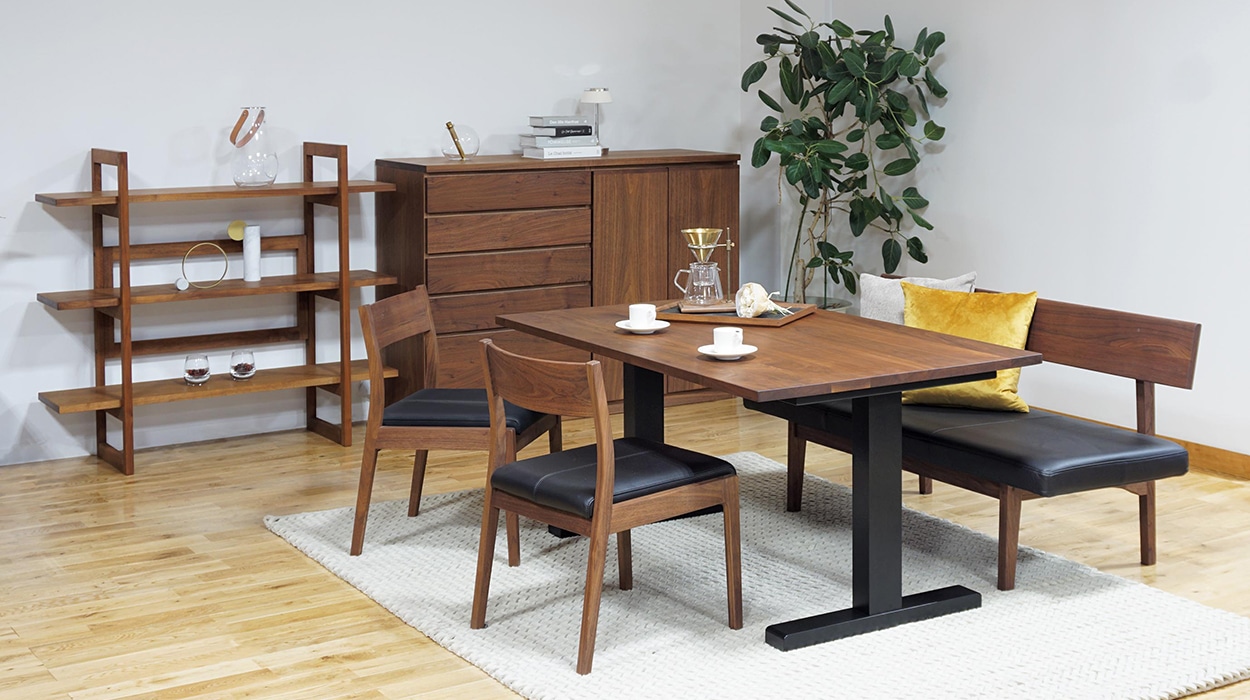 WILDWOOD LOW DINING TABLE(W 100cm × D 65cm)の通販 / マスターウォール