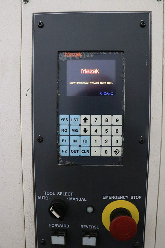 22.05'' X Axis 24.8'' Y Axis Mazak NEXUS 4000 II HORZ MACHINING