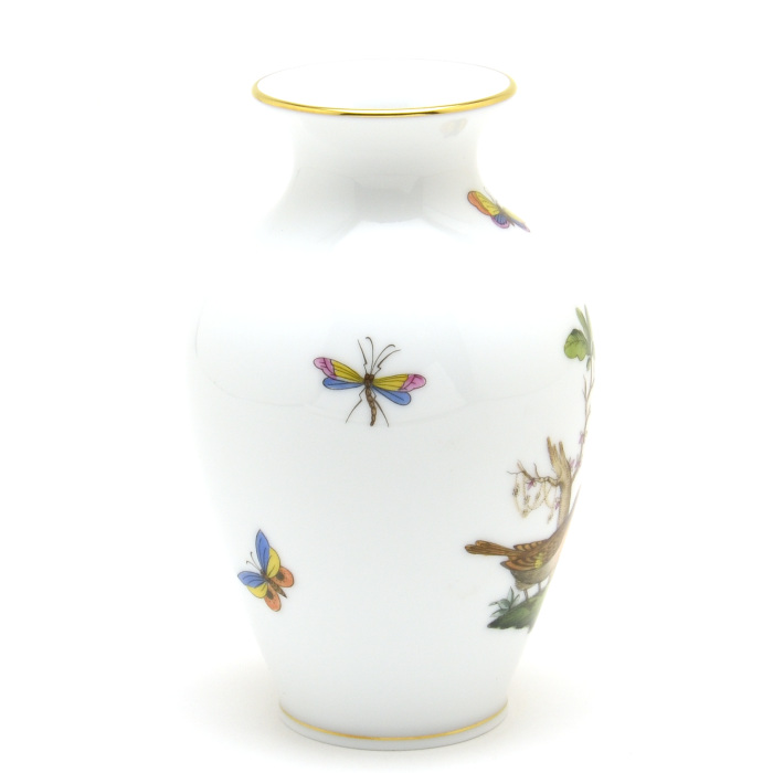 ヘレンド(Herend) 花瓶 ロスチャイルドバード(RO-07003)【現物写真