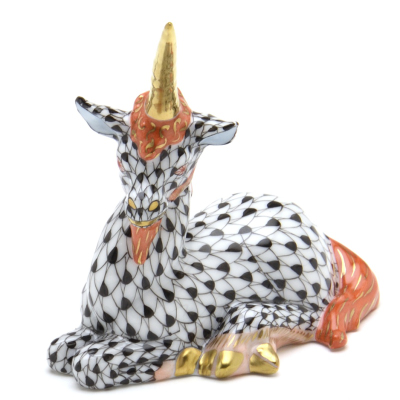 HEREND ヘレンド 動物シリーズ 笹を食すパンダ ハンドペイント 磁器製