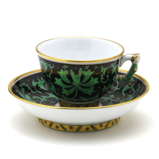 ヘレンド(Herend) デミタスコーヒーカップ(100cc)&ソーサー 皇帝の牡丹