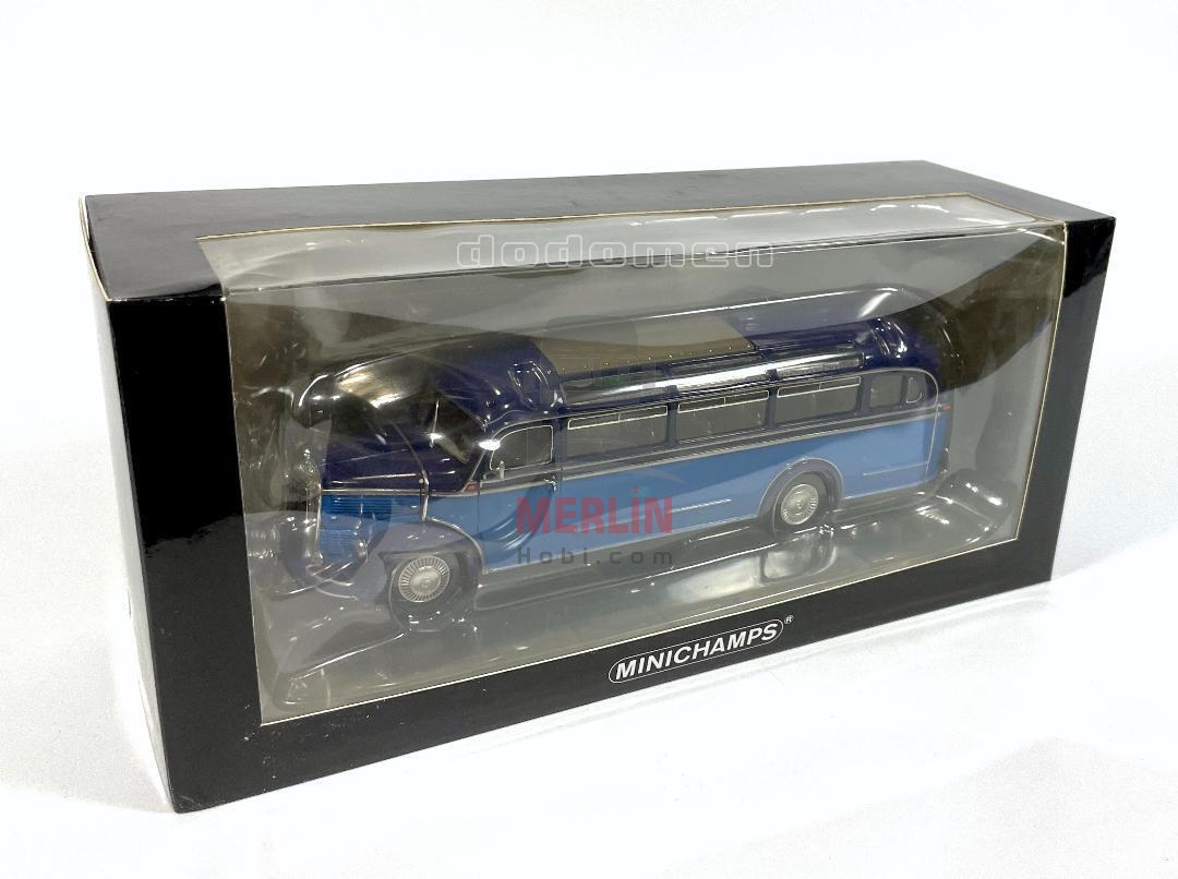 1/43 Mercedes O 3500 1950 Touring Bus -Otobüs MINICHAMPS - Merlin Hobi