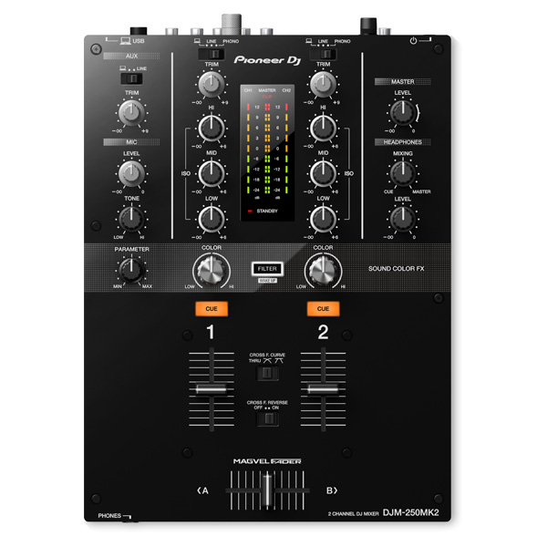 Pioneer DJ 2chミキサー”DJM-250mk2″と”DJM-S3″を比較！違いはどこに