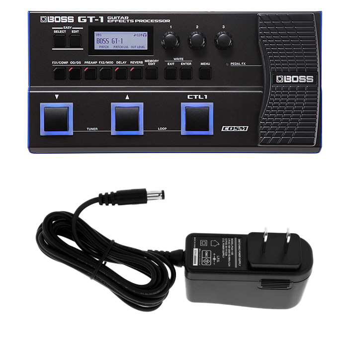 高音質ACアダプター付セット】Boss(ボス) ／ GT-1 マルチエフェクター
