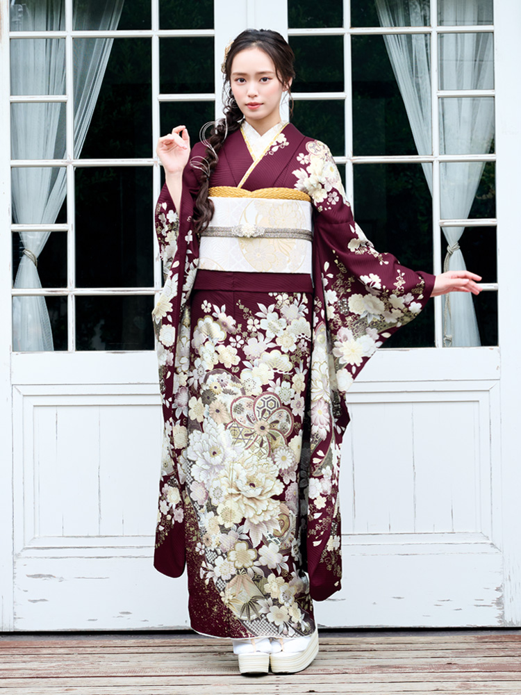 シンプルモダン振袖 H816 | 岐阜・大垣・一宮で振袖レンタル・購入