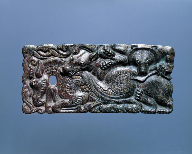 金銀錯青銅帯飾板 - MIHO MUSEUM