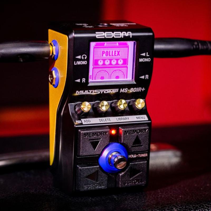 ギター アンプ キャビネット シュミレーター ZOOM ズーム MS-80IR+