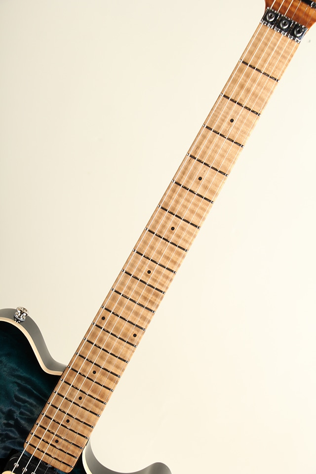 Axis Yucatan Blue Quilt: エレキギター｜三木楽器公式通販サイト