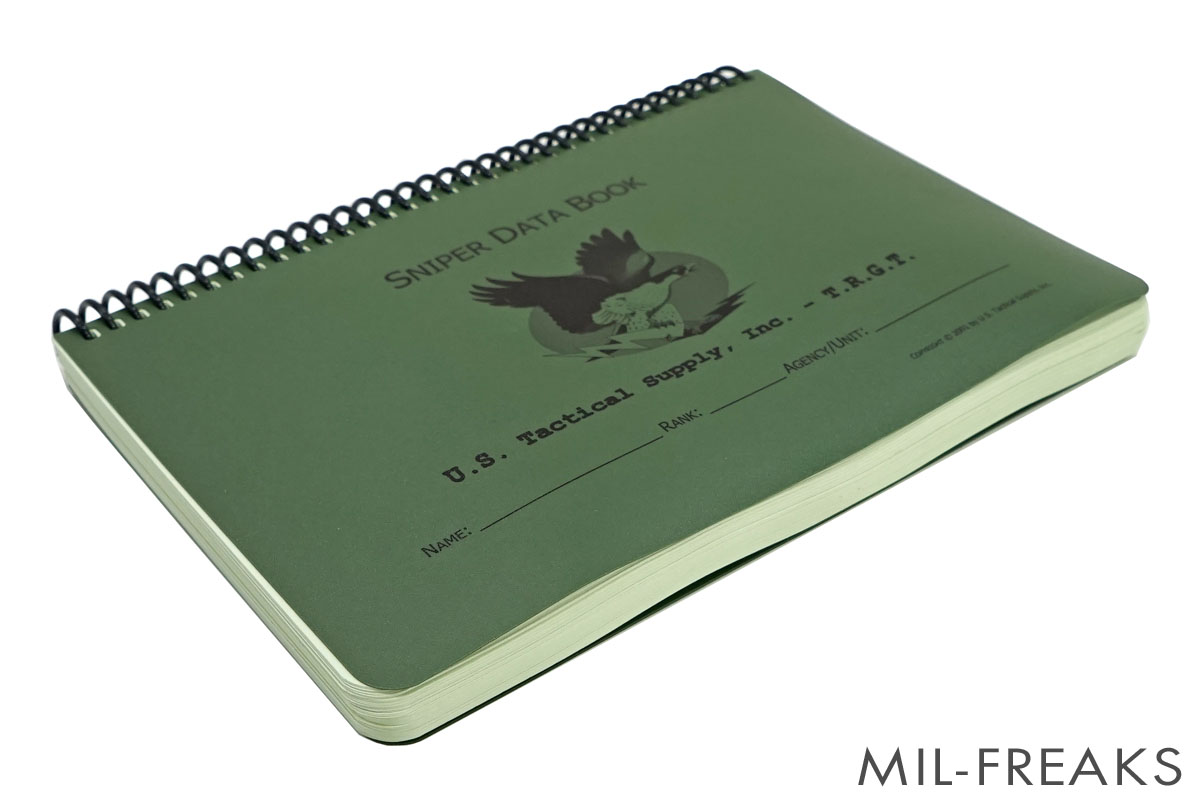 U.S. TACTICAL SUPPLY スナイパー データブック │ ミリタリーショップ